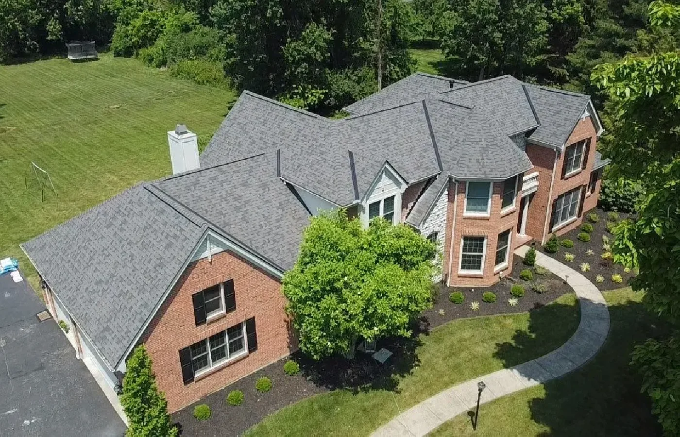 Professional roofing inspection