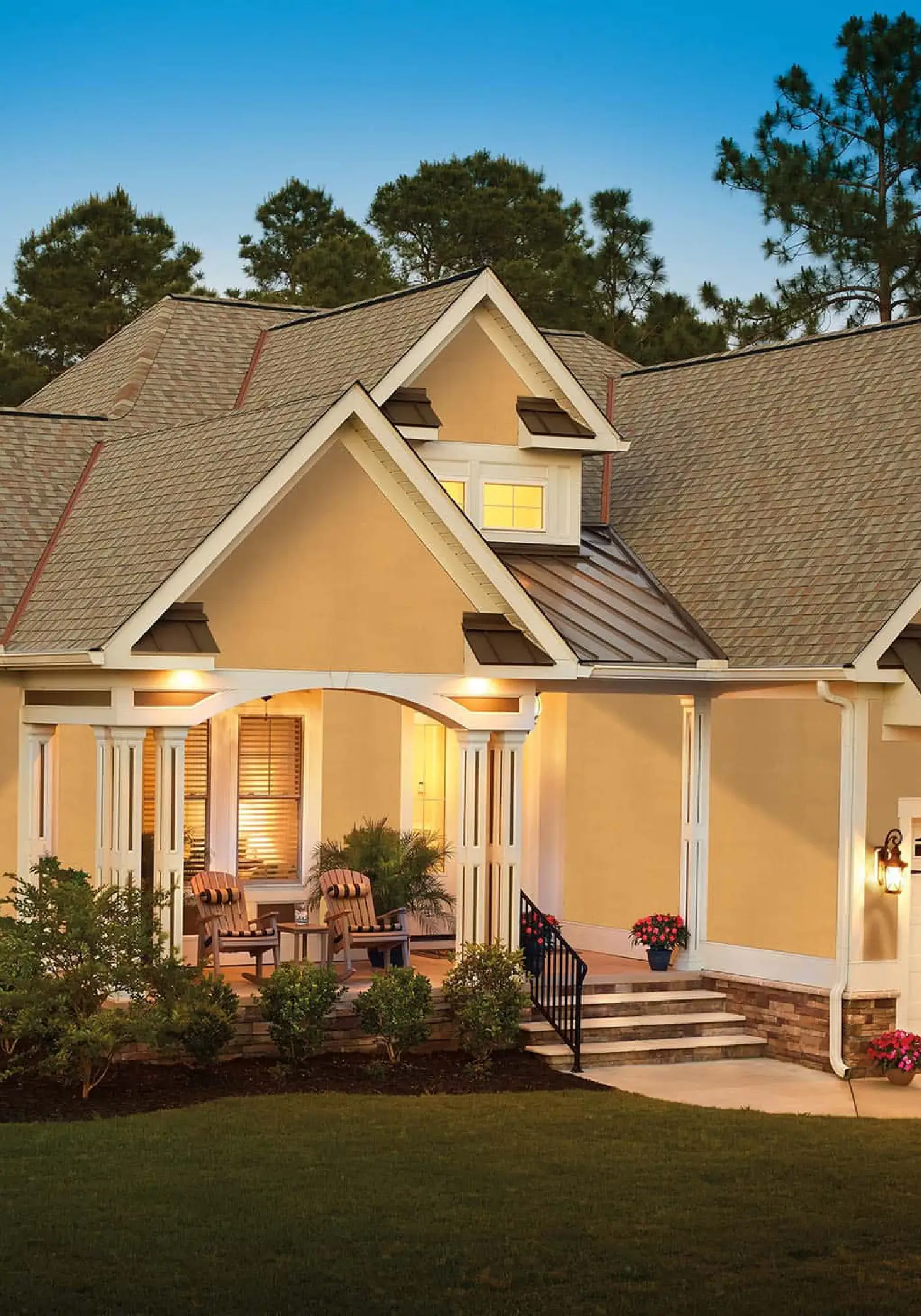Luxury roofing project