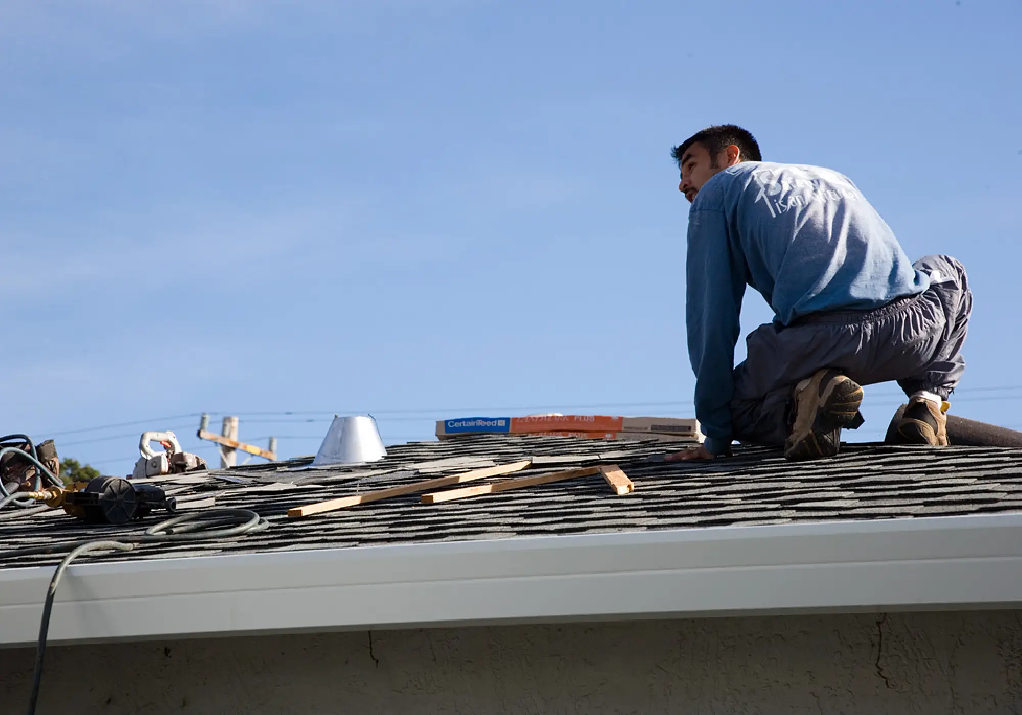 Roofing planning and installation process